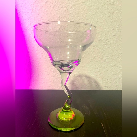 Set of 3 Glass Margarita Glasses - Picture 2 of 4